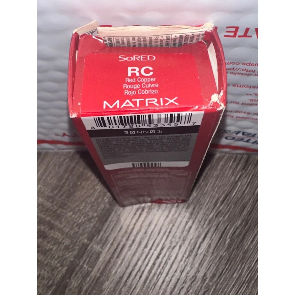 Matrix SoRed RC Red Copper‎ Permanent Hair Color Professional Cream Dye hair